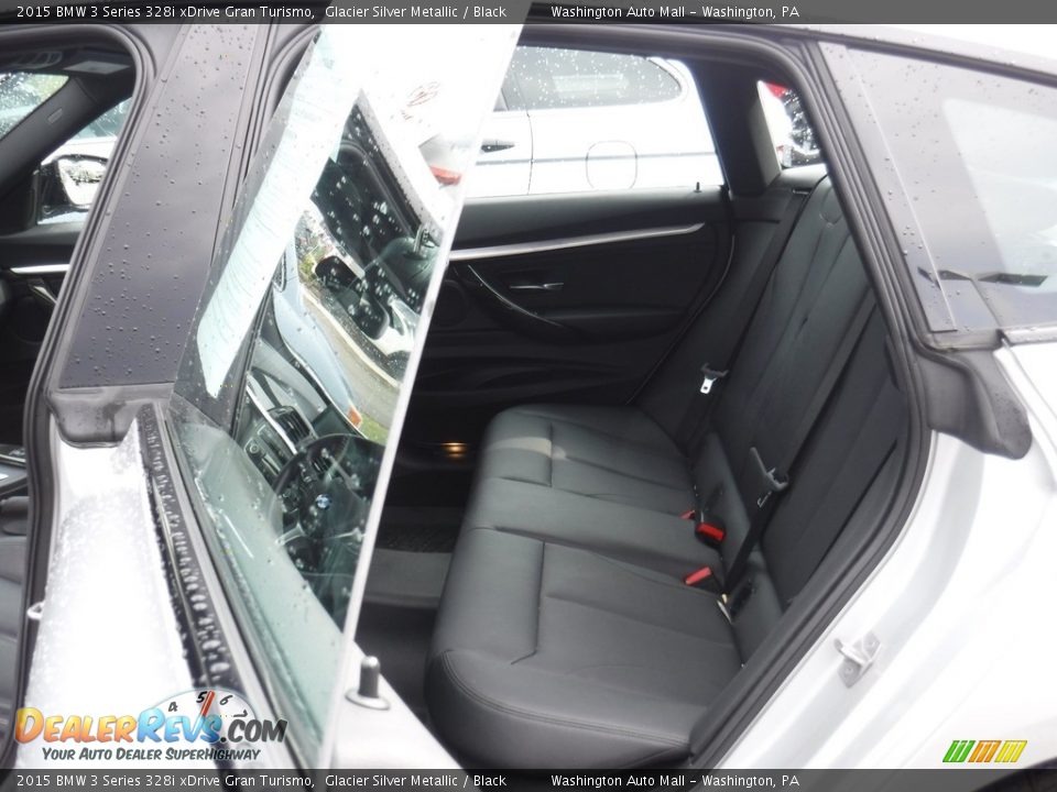 2015 BMW 3 Series 328i xDrive Gran Turismo Glacier Silver Metallic / Black Photo #25