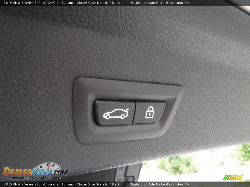 2015 BMW 3 Series 328i xDrive Gran Turismo Glacier Silver Metallic / Black Photo #28