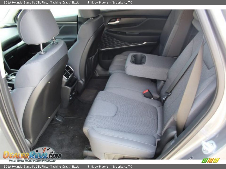 2019 Hyundai Santa Fe SEL Plus Machine Gray / Black Photo #21