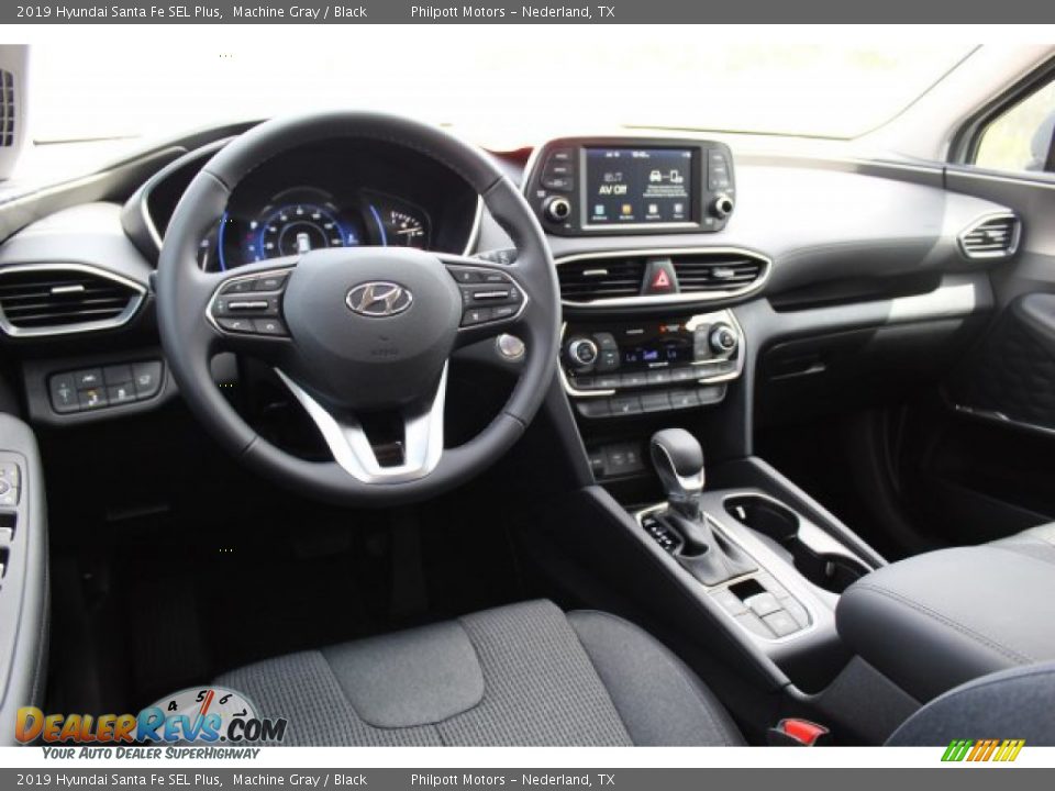 2019 Hyundai Santa Fe SEL Plus Machine Gray / Black Photo #22