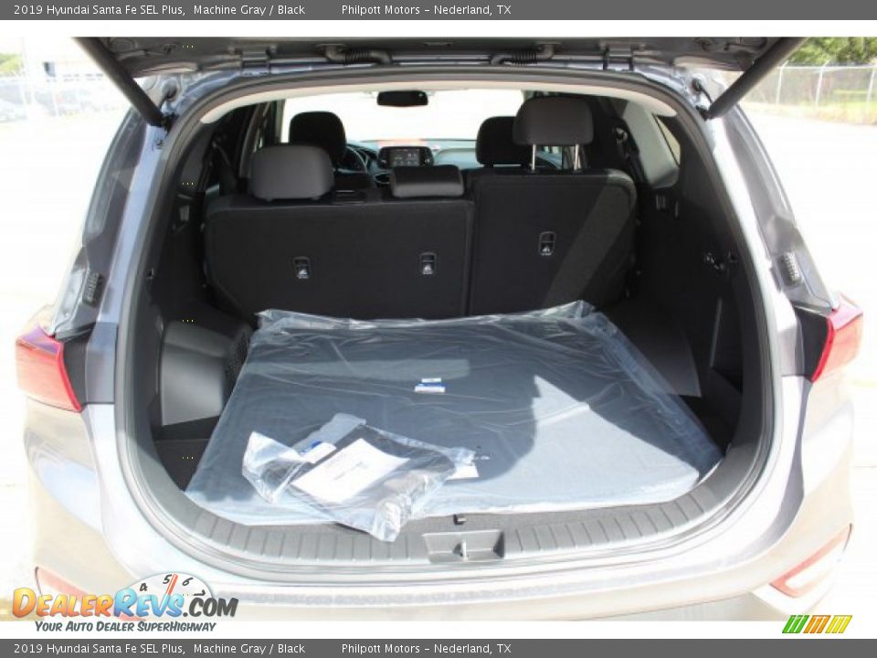 2019 Hyundai Santa Fe SEL Plus Machine Gray / Black Photo #24