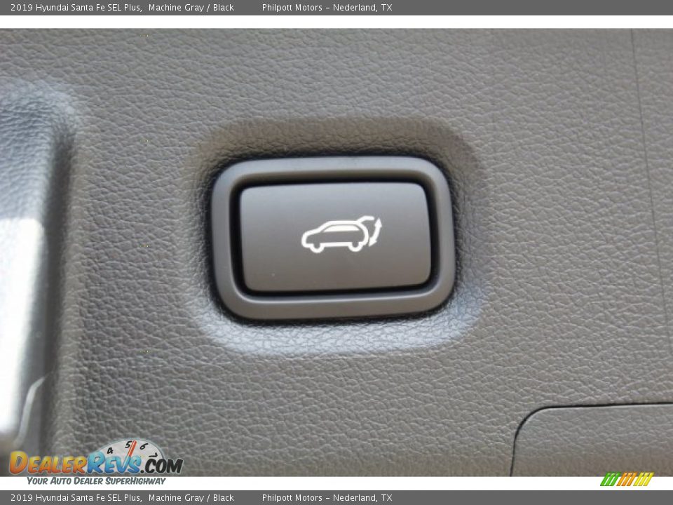 2019 Hyundai Santa Fe SEL Plus Machine Gray / Black Photo #25
