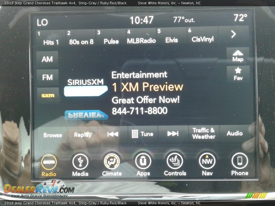 2019 Jeep Grand Cherokee Trailhawk 4x4 Sting-Gray / Ruby Red/Black Photo #23