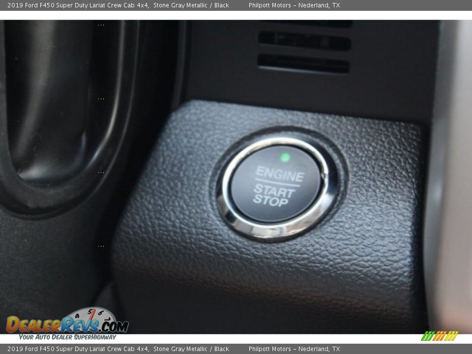 2019 Ford F450 Super Duty Lariat Crew Cab 4x4 Stone Gray Metallic / Black Photo #18