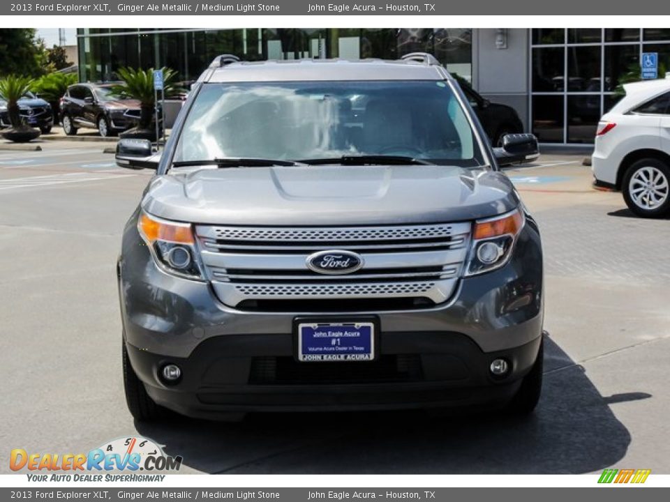 2013 Ford Explorer XLT Ginger Ale Metallic / Medium Light Stone Photo #2