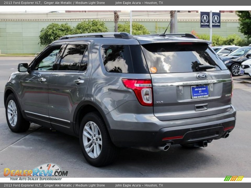 2013 Ford Explorer XLT Ginger Ale Metallic / Medium Light Stone Photo #5