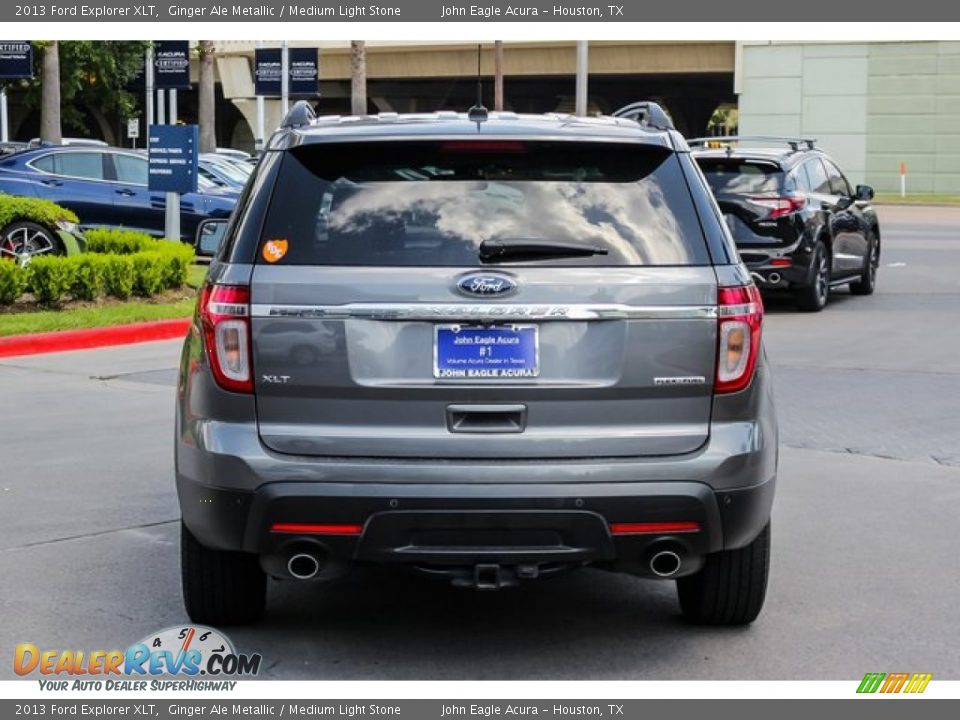 2013 Ford Explorer XLT Ginger Ale Metallic / Medium Light Stone Photo #6