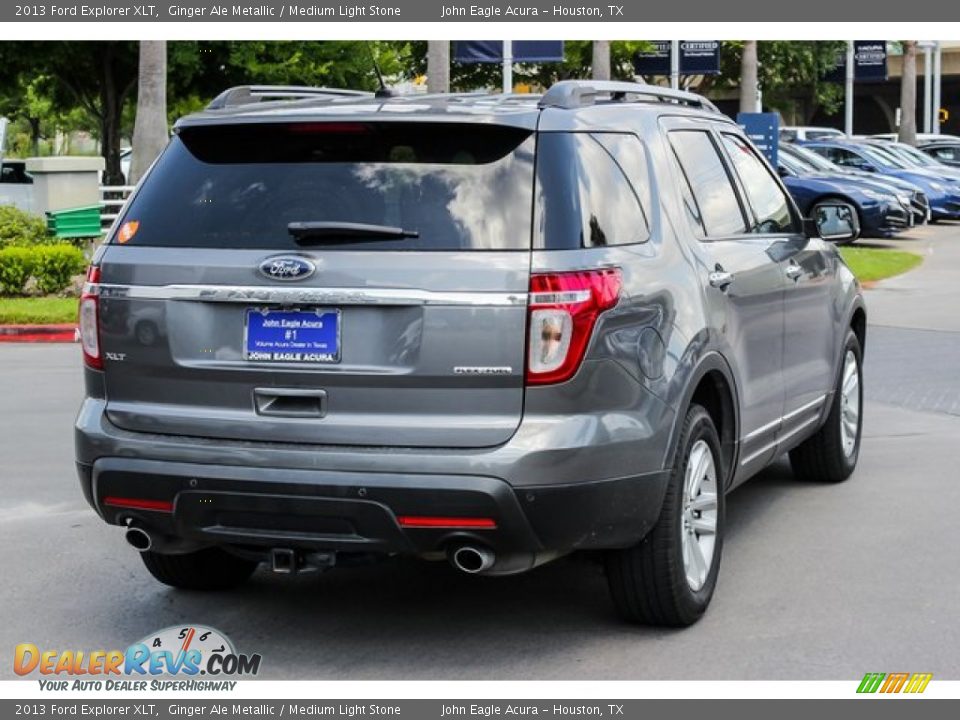 2013 Ford Explorer XLT Ginger Ale Metallic / Medium Light Stone Photo #7