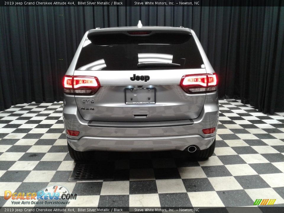 2019 Jeep Grand Cherokee Altitude 4x4 Billet Silver Metallic / Black Photo #7