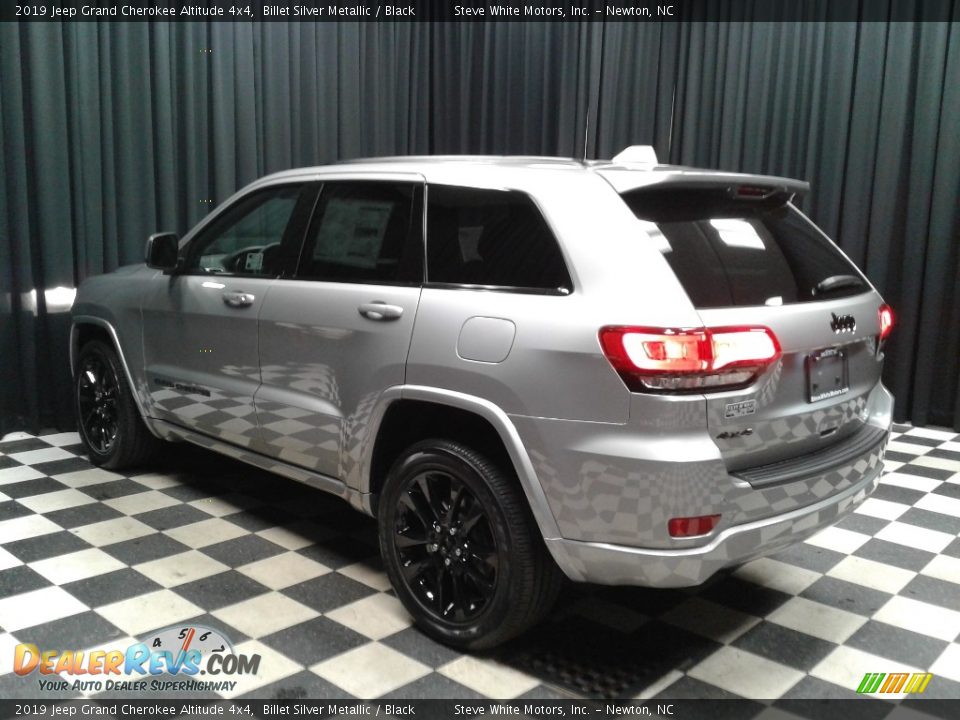 2019 Jeep Grand Cherokee Altitude 4x4 Billet Silver Metallic / Black Photo #8
