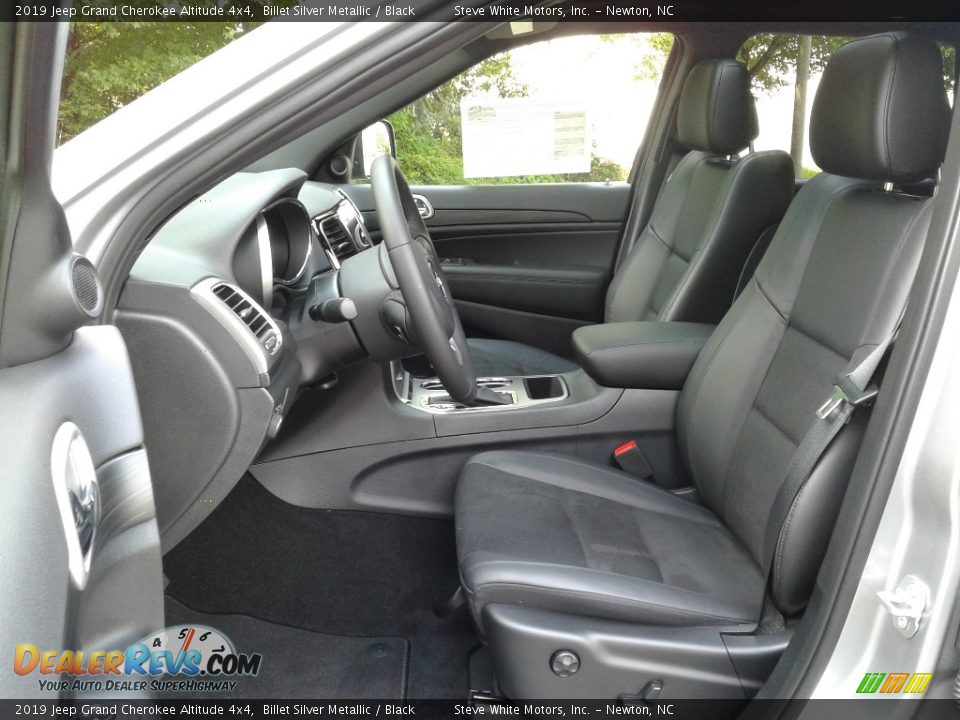 2019 Jeep Grand Cherokee Altitude 4x4 Billet Silver Metallic / Black Photo #10