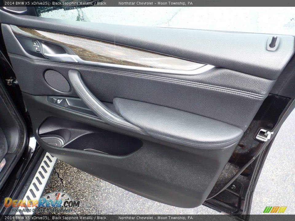 2014 BMW X5 xDrive35i Black Sapphire Metallic / Black Photo #18