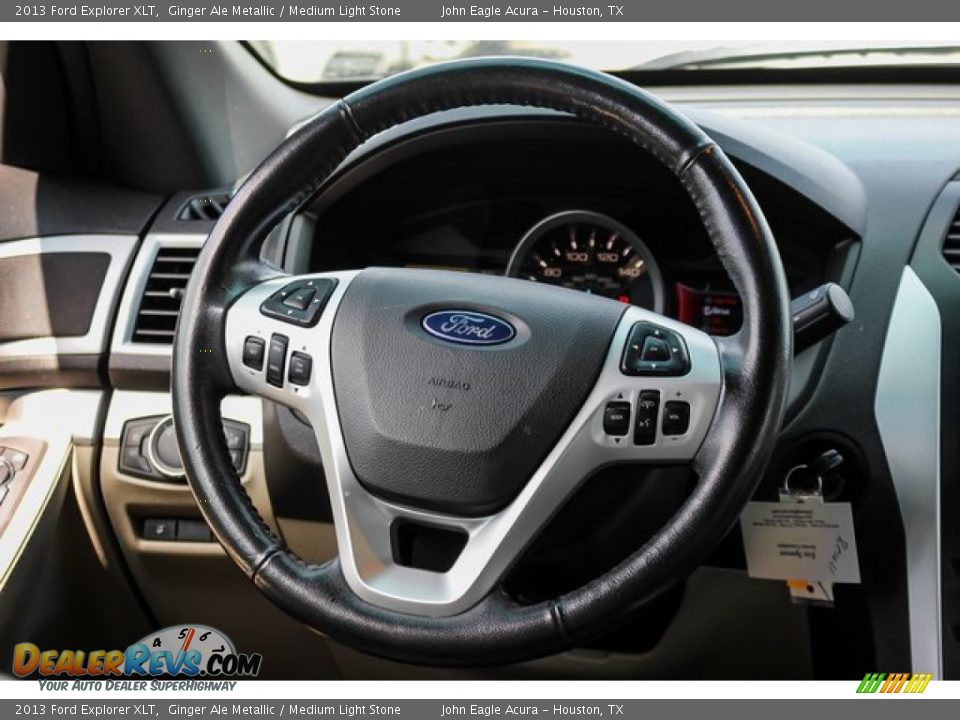 2013 Ford Explorer XLT Ginger Ale Metallic / Medium Light Stone Photo #29