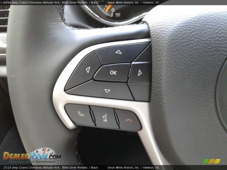 2019 Jeep Grand Cherokee Altitude 4x4 Billet Silver Metallic / Black Photo #18