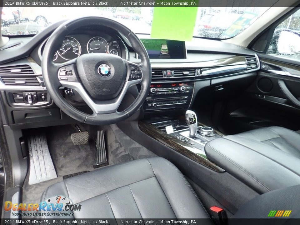 2014 BMW X5 xDrive35i Black Sapphire Metallic / Black Photo #22