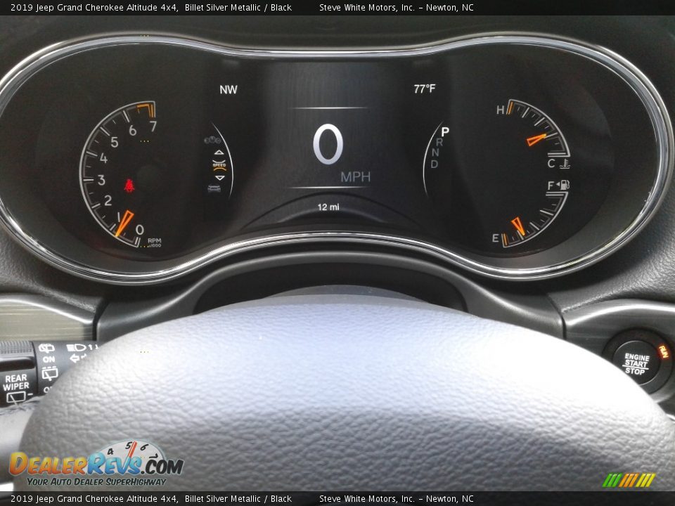 2019 Jeep Grand Cherokee Altitude 4x4 Billet Silver Metallic / Black Photo #20