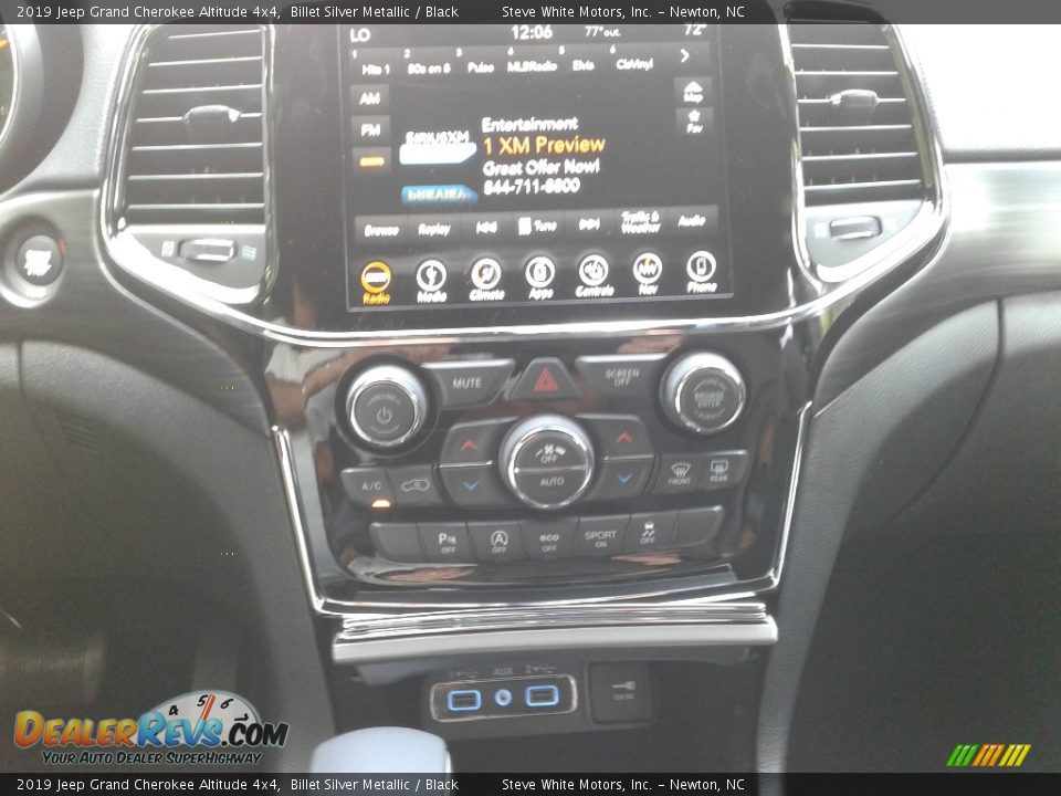 2019 Jeep Grand Cherokee Altitude 4x4 Billet Silver Metallic / Black Photo #21