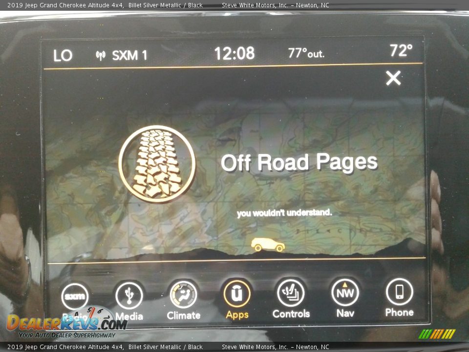 2019 Jeep Grand Cherokee Altitude 4x4 Billet Silver Metallic / Black Photo #27