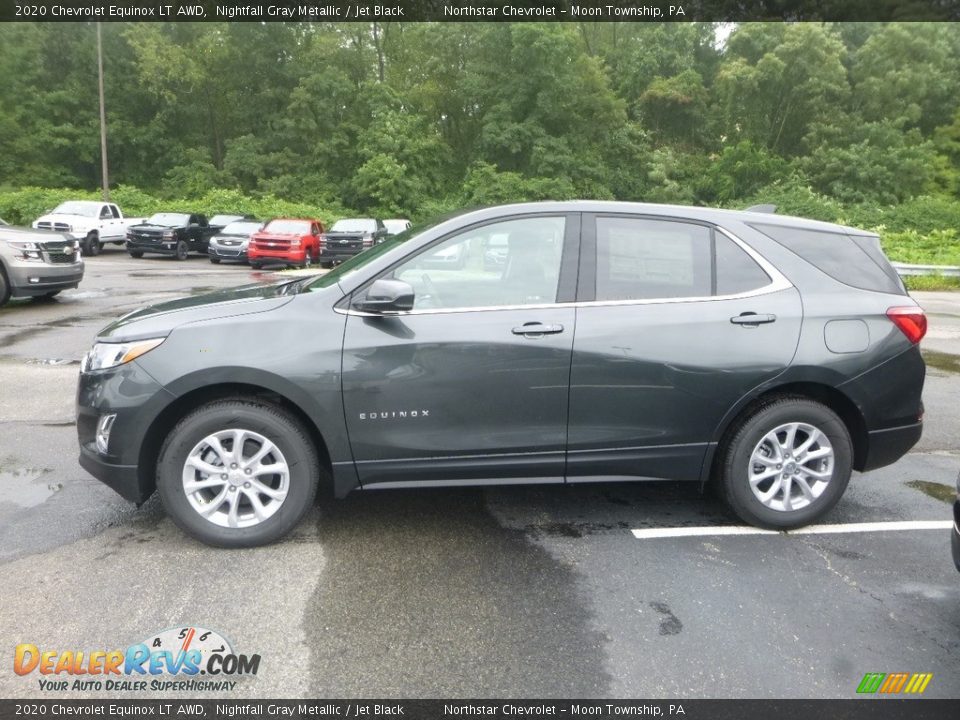 Nightfall Gray Metallic 2020 Chevrolet Equinox LT AWD Photo #2