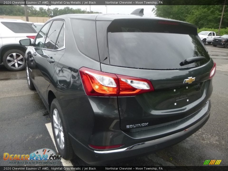 2020 Chevrolet Equinox LT AWD Nightfall Gray Metallic / Jet Black Photo #3