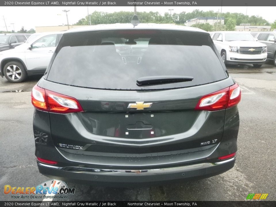 2020 Chevrolet Equinox LT AWD Nightfall Gray Metallic / Jet Black Photo #4