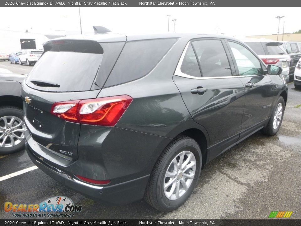 2020 Chevrolet Equinox LT AWD Nightfall Gray Metallic / Jet Black Photo #5