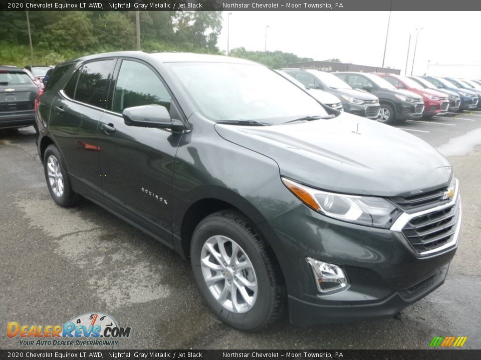 Nightfall Gray Metallic 2020 Chevrolet Equinox LT AWD Photo #7