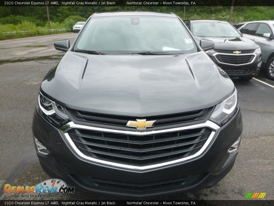 2020 Chevrolet Equinox LT AWD Nightfall Gray Metallic / Jet Black Photo #8