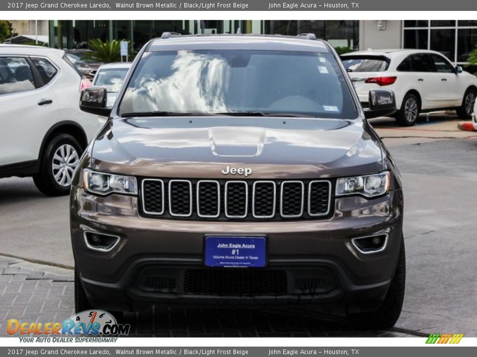 2017 Jeep Grand Cherokee Laredo Walnut Brown Metallic / Black/Light Frost Beige Photo #2