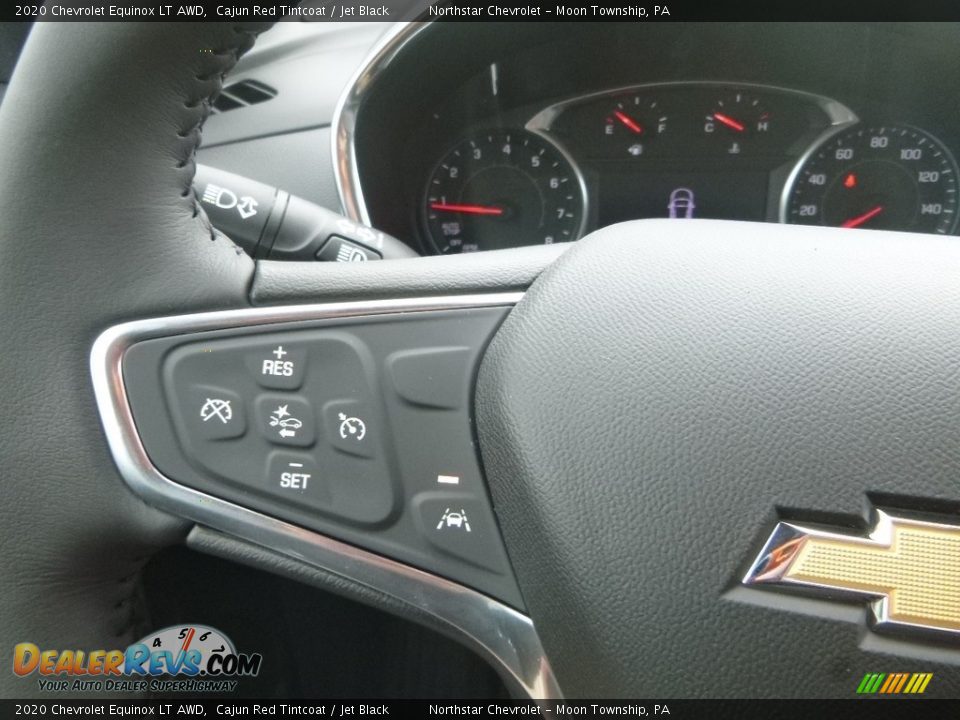 2020 Chevrolet Equinox LT AWD Cajun Red Tintcoat / Jet Black Photo #17