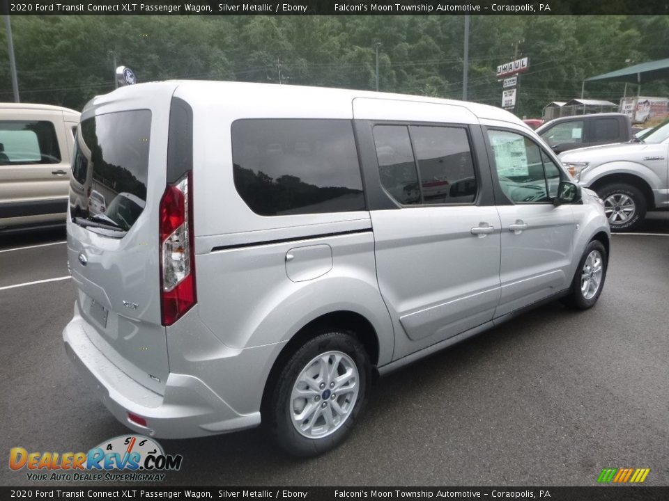 2020 Ford Transit Connect XLT Passenger Wagon Silver Metallic / Ebony Photo #2