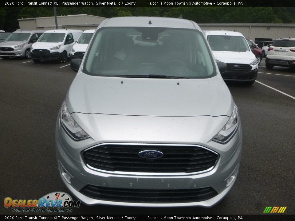 2020 Ford Transit Connect XLT Passenger Wagon Silver Metallic / Ebony Photo #4