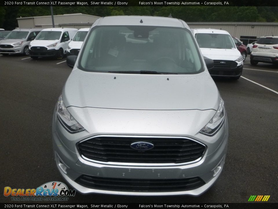 2020 Ford Transit Connect XLT Passenger Wagon Silver Metallic / Ebony Photo #4