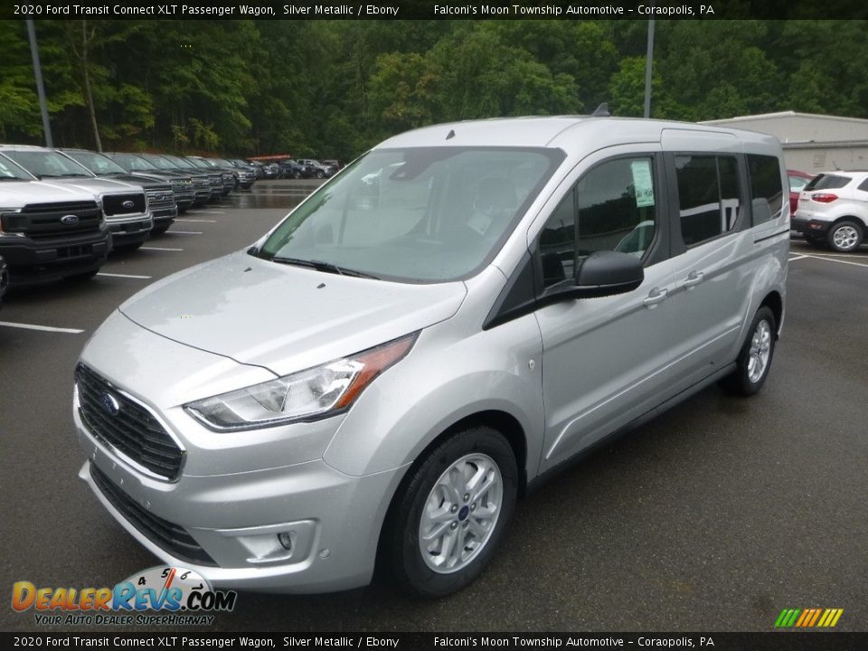 Silver Metallic 2020 Ford Transit Connect XLT Passenger Wagon Photo #5