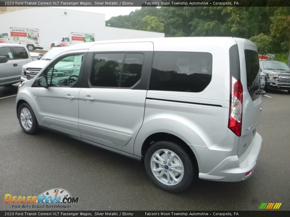 Silver Metallic 2020 Ford Transit Connect XLT Passenger Wagon Photo #6