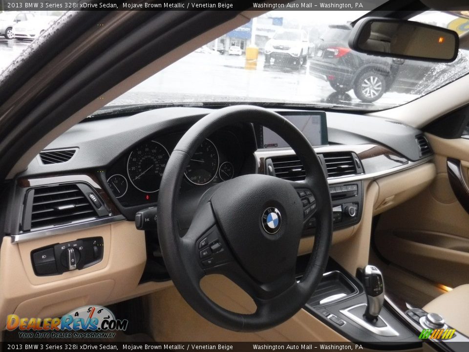 2013 BMW 3 Series 328i xDrive Sedan Mojave Brown Metallic / Venetian Beige Photo #12