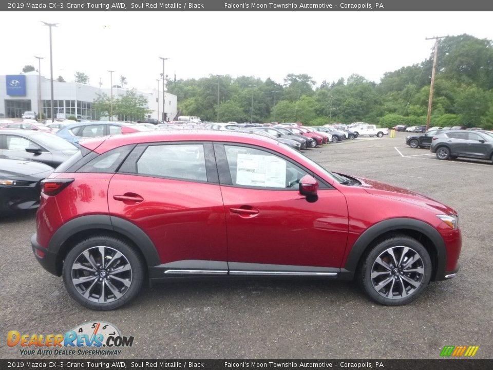 2019 Mazda CX-3 Grand Touring AWD Soul Red Metallic / Black Photo #1