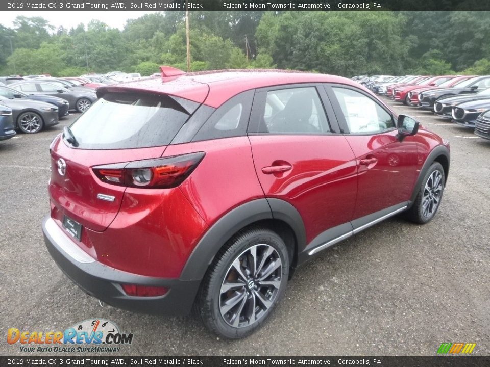 2019 Mazda CX-3 Grand Touring AWD Soul Red Metallic / Black Photo #2