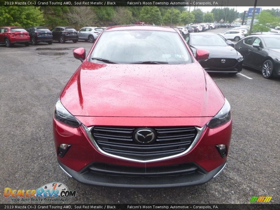 2019 Mazda CX-3 Grand Touring AWD Soul Red Metallic / Black Photo #4