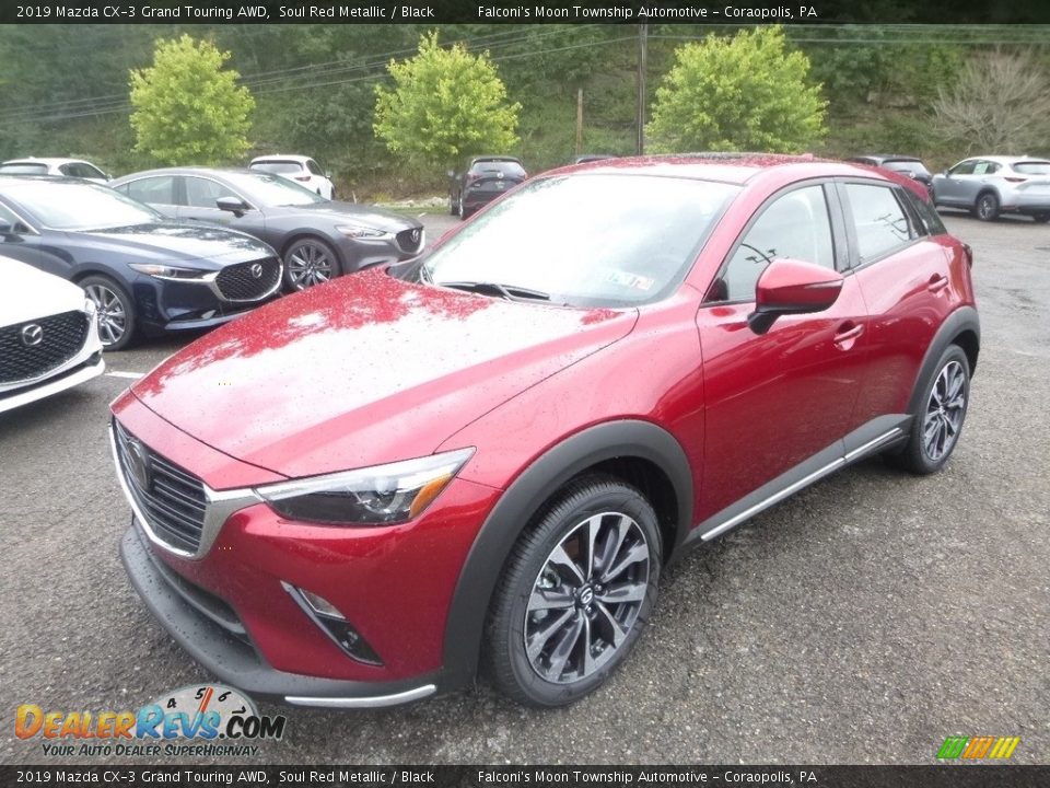 2019 Mazda CX-3 Grand Touring AWD Soul Red Metallic / Black Photo #5