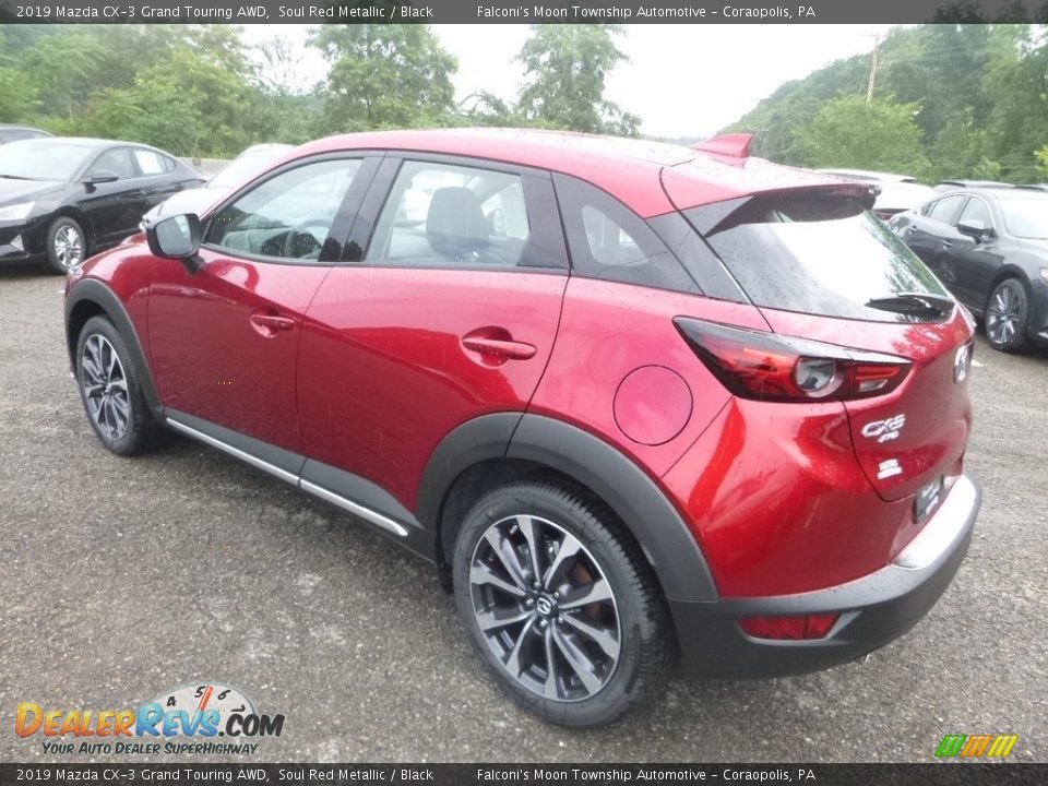 2019 Mazda CX-3 Grand Touring AWD Soul Red Metallic / Black Photo #6