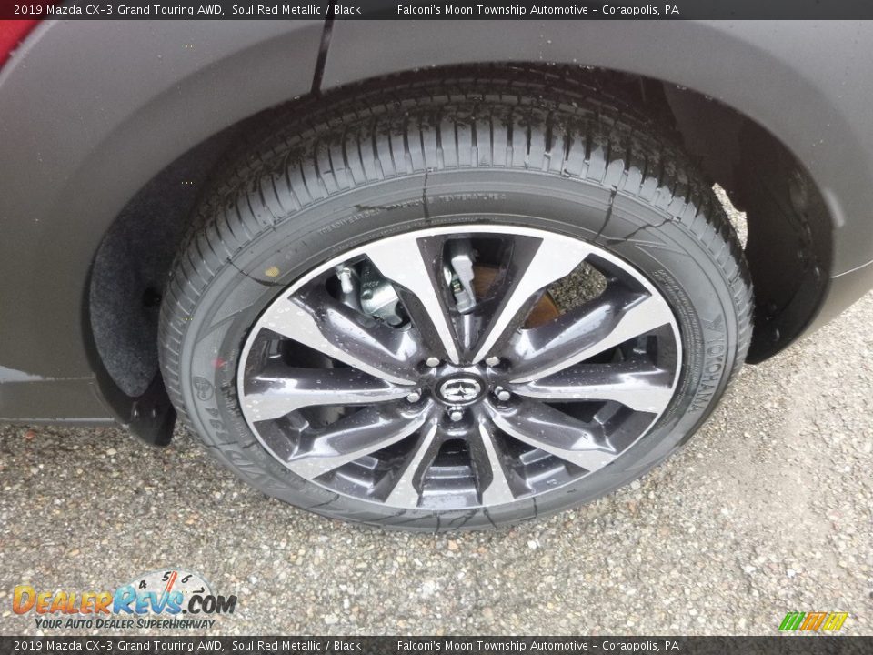 2019 Mazda CX-3 Grand Touring AWD Soul Red Metallic / Black Photo #7