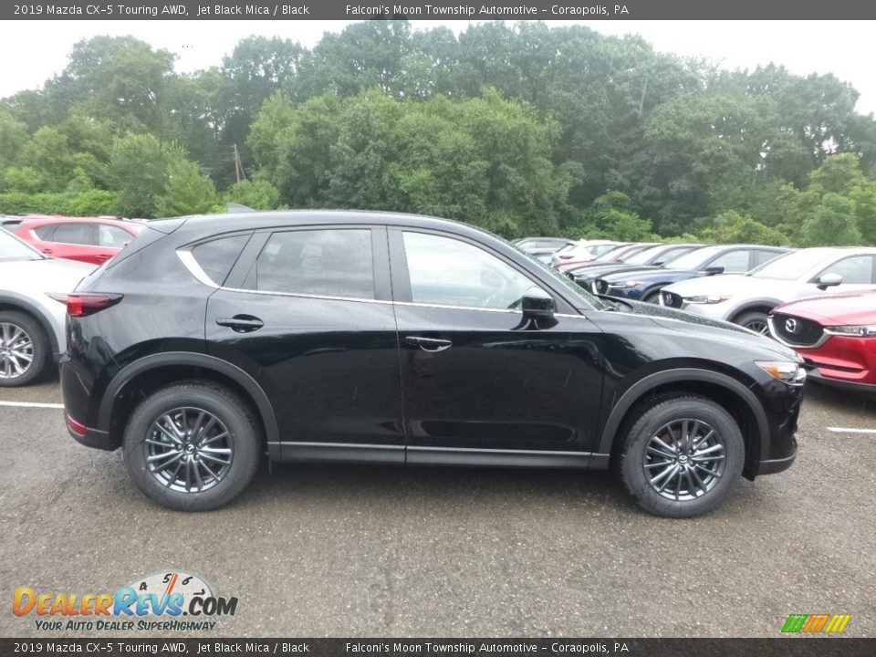 2019 Mazda CX-5 Touring AWD Jet Black Mica / Black Photo #1