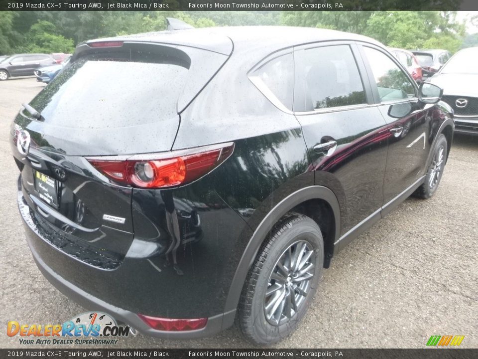 2019 Mazda CX-5 Touring AWD Jet Black Mica / Black Photo #2