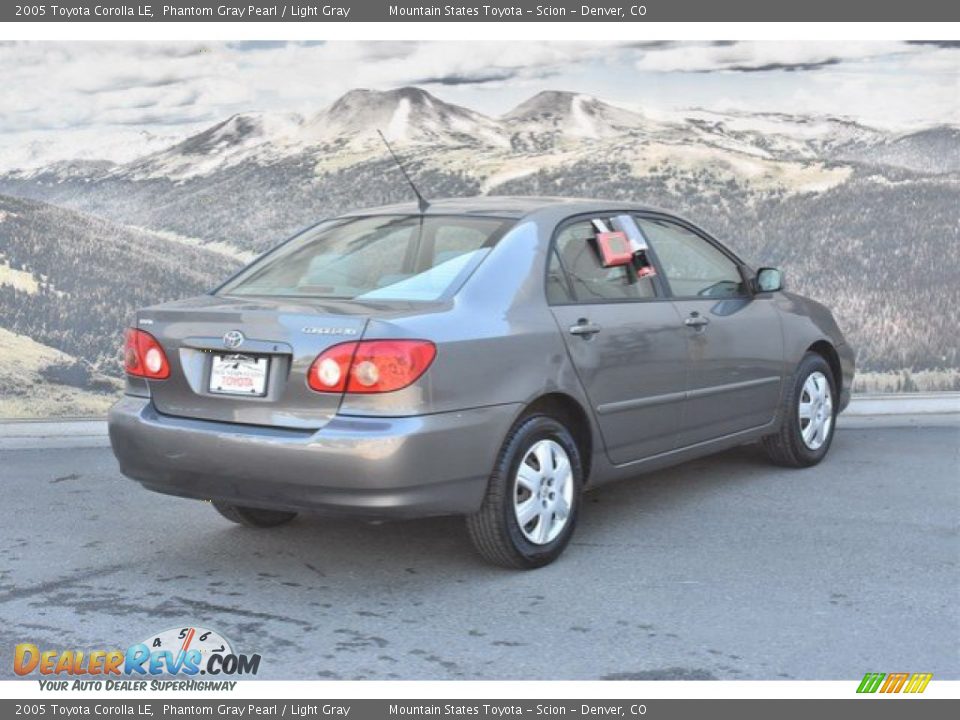 2005 Toyota Corolla LE Phantom Gray Pearl / Light Gray Photo #3