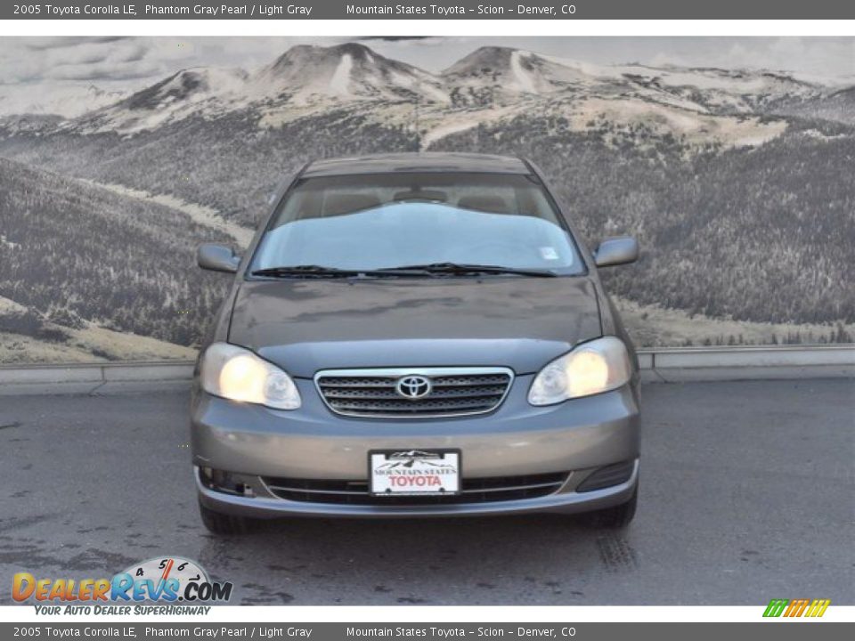 2005 Toyota Corolla LE Phantom Gray Pearl / Light Gray Photo #4