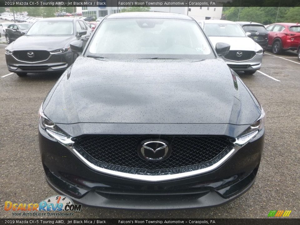 2019 Mazda CX-5 Touring AWD Jet Black Mica / Black Photo #4