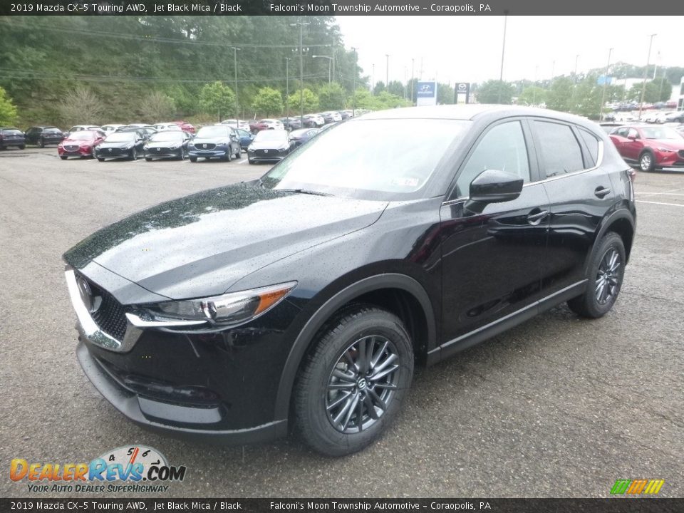 2019 Mazda CX-5 Touring AWD Jet Black Mica / Black Photo #5
