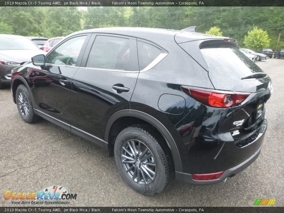 2019 Mazda CX-5 Touring AWD Jet Black Mica / Black Photo #6