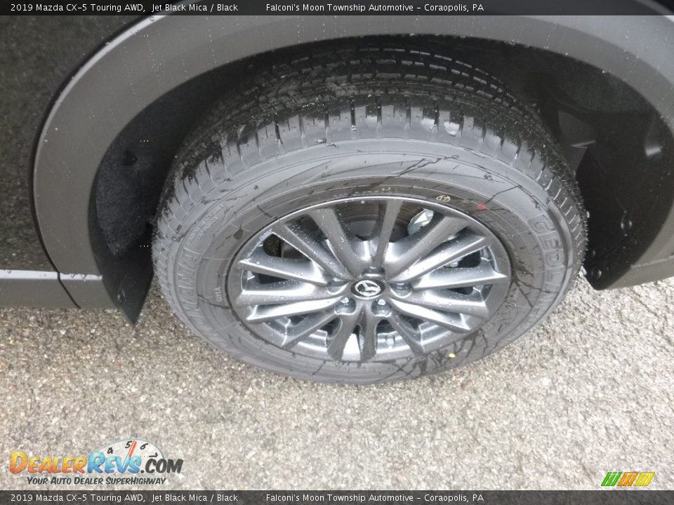 2019 Mazda CX-5 Touring AWD Jet Black Mica / Black Photo #7